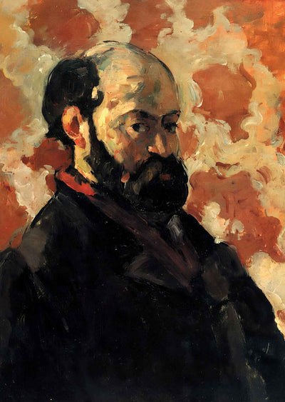 Self Portrait Painting by Paul Cezanne Premium Art Print (6 Sizes)