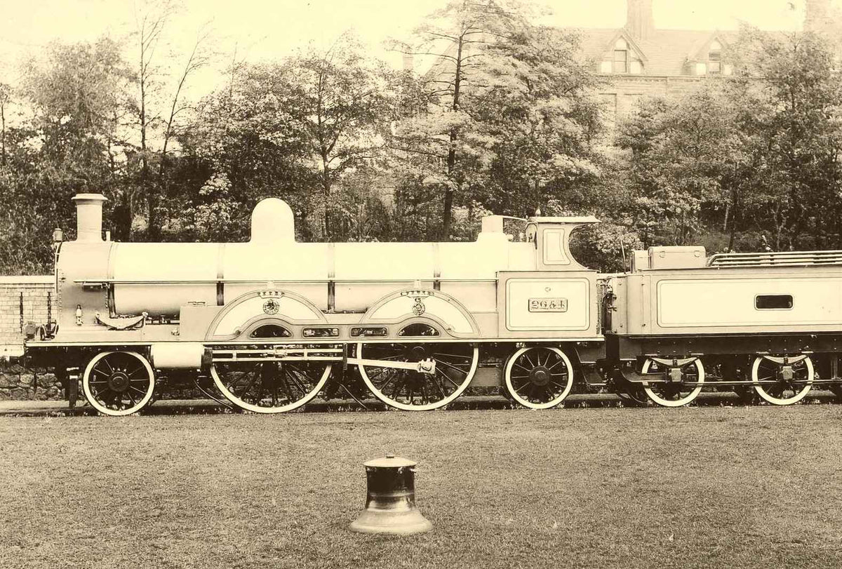 Queen Empress Compound Engine at Chicago Exhibition in 1893 Vintage Photo