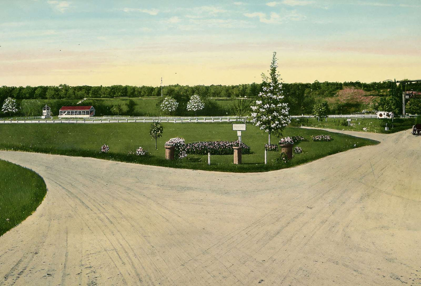 Sibley Park and Race Track Mankato MN in 1906 Vintage Print (7 Sizes)