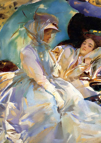 Simplon Pass. Reading Art Print 1911 Painting by John Singer Sargent (6 Sizes)