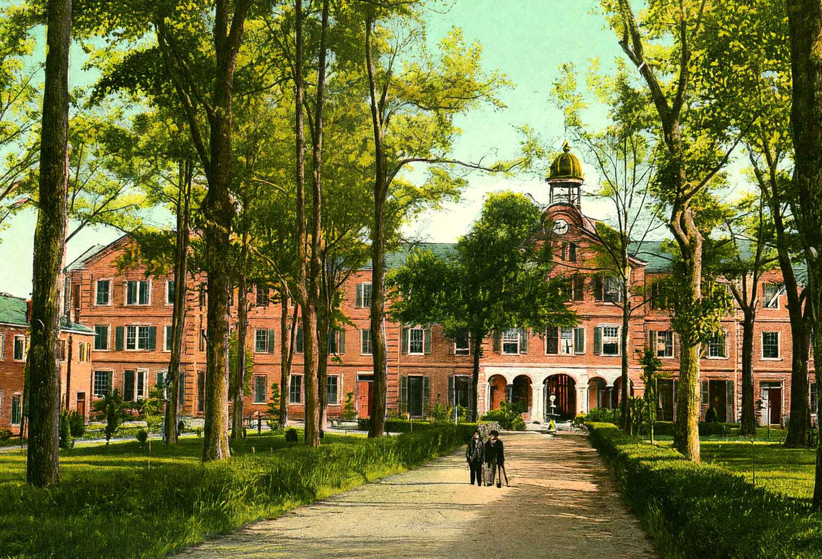 Spring Hill College Mobile Alabama in 1906 Vintage Print (7 Sizes)