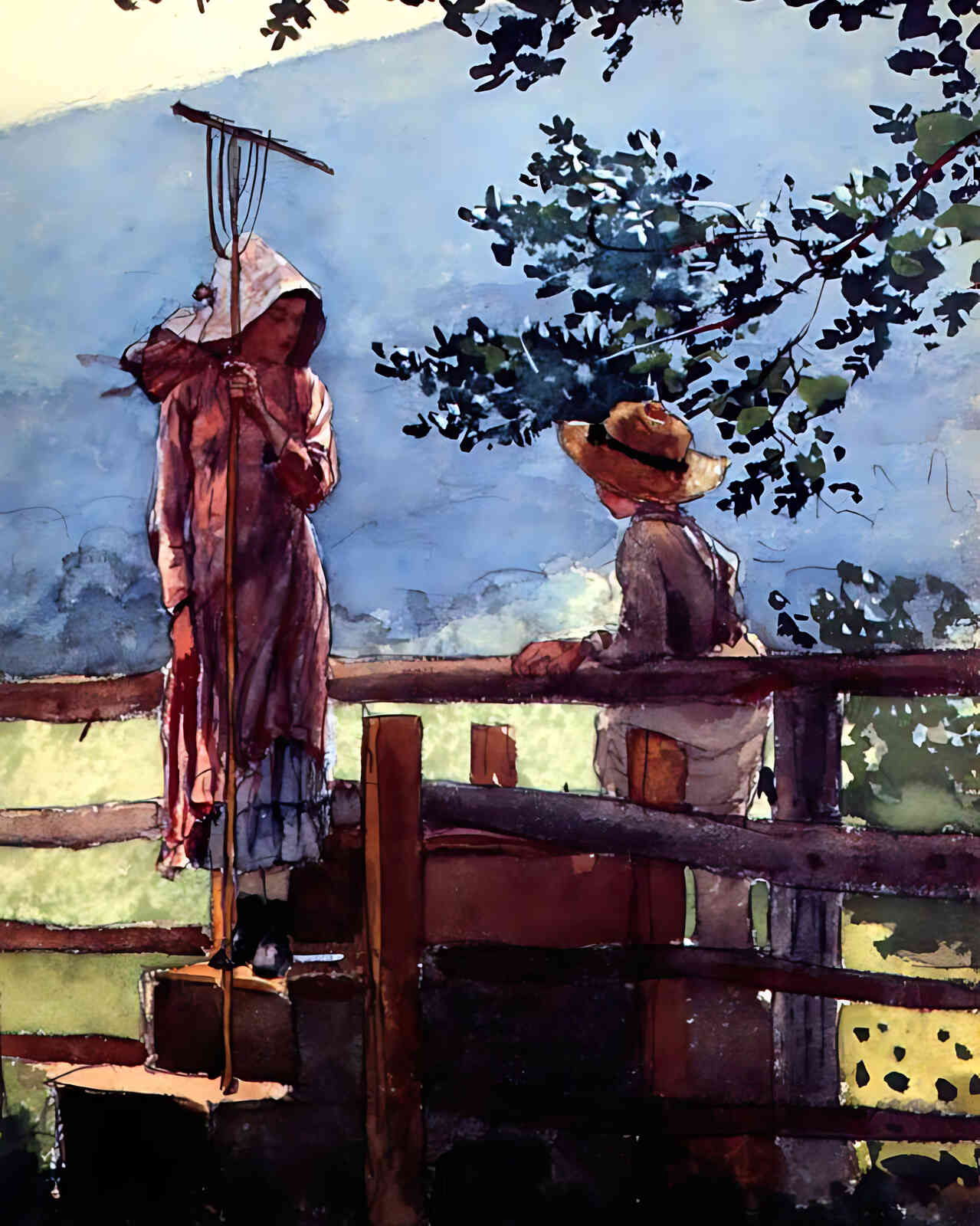 Spring Painting by Winslow Homer 8x10" Art Print High Quality