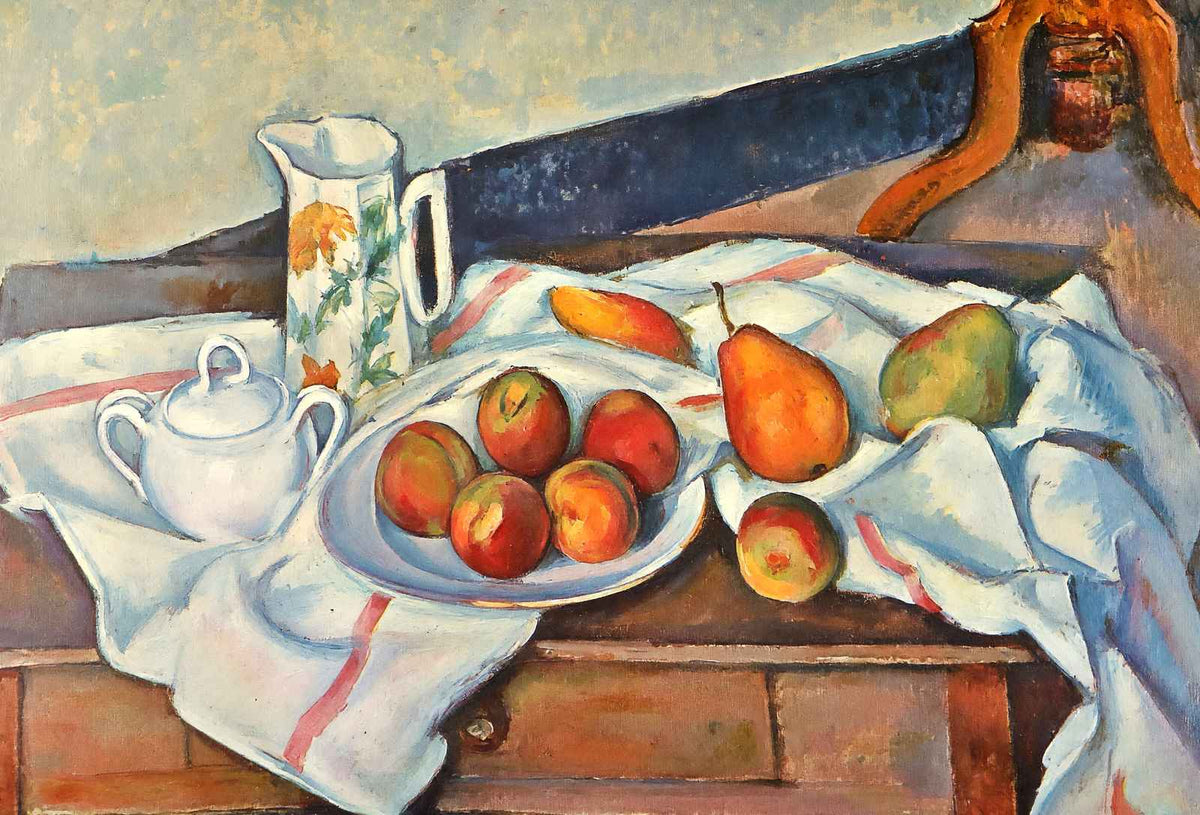 Still Life with Sugar 1890 Painting by Paul Cezanne Art Print (6 Sizes)