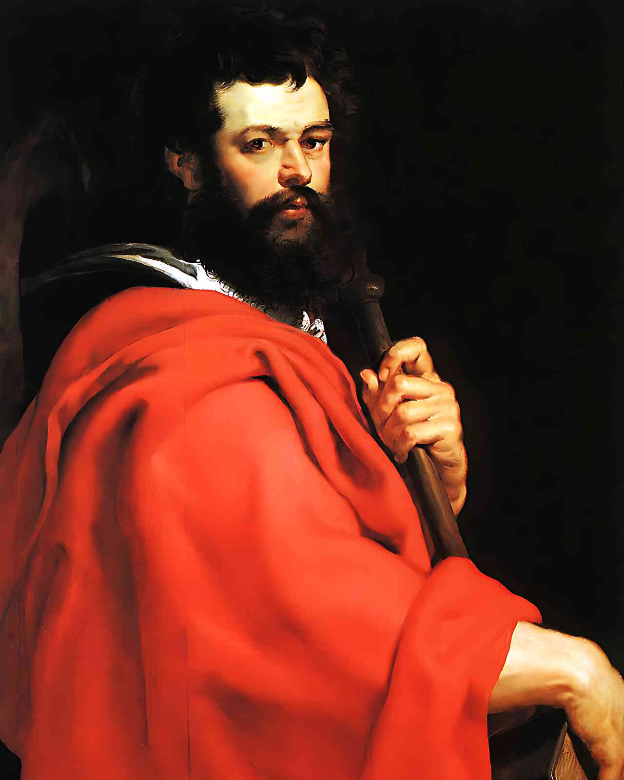 St. James the Apostle Painting by Peter Paul Rubens 8x10" Art Print - Acid Free