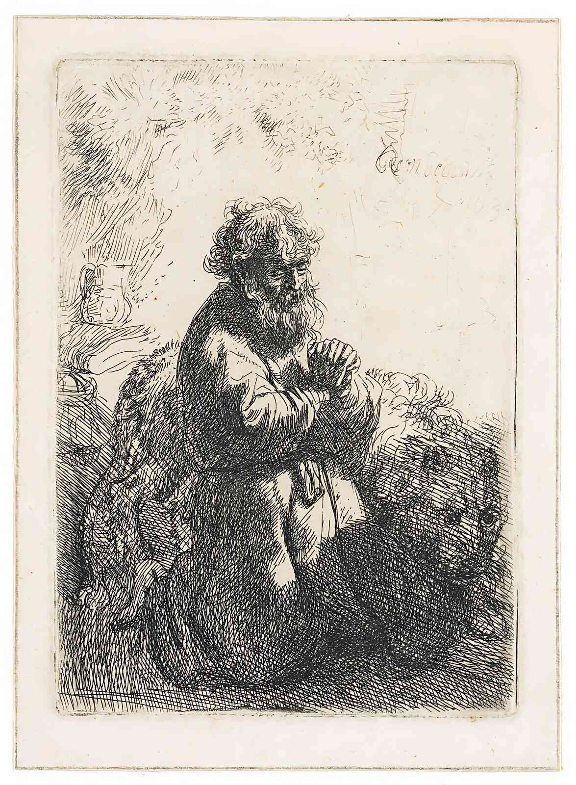 St. Jerome Kneeling in Prayer