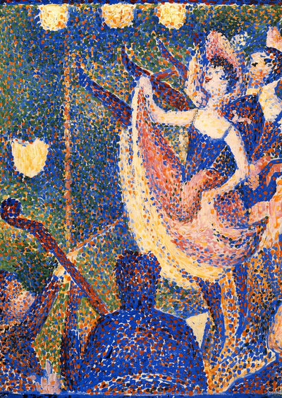 Study for the Chahut 1890 Painting by Georges Seurat Art Print (6 Sizes)