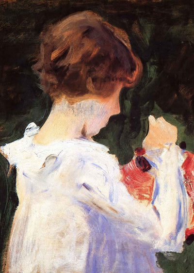 Study of Polly Barnard for Carnation, Lily, Lily 1885 Sargent Print (6 Sizes)