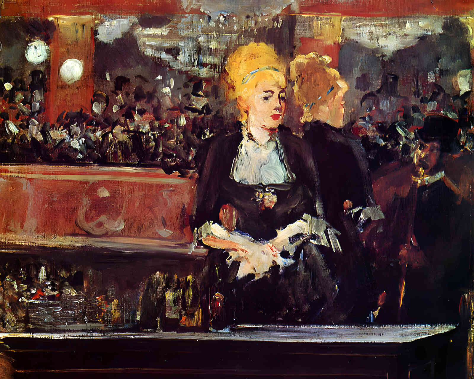 Study for Bar at the Folies-Bergere 1882 Painting by Edouard Manet 8x10" Art Print