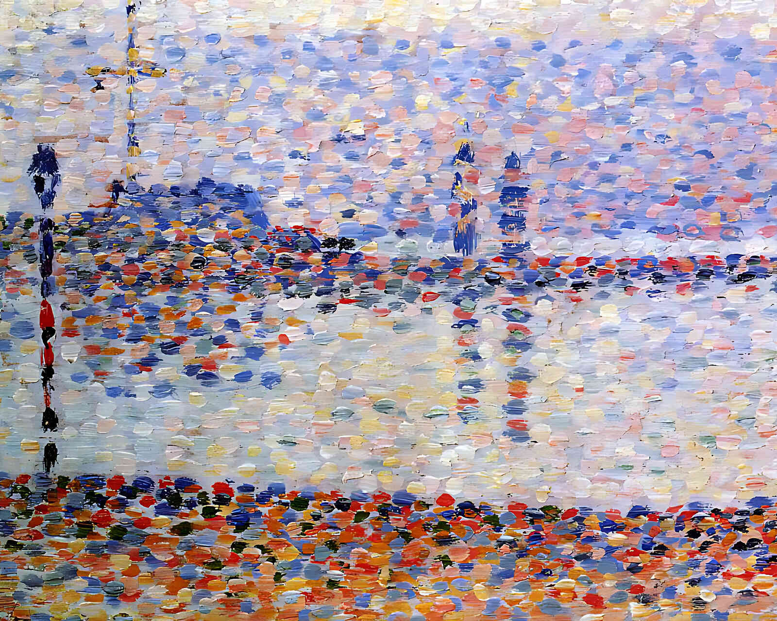 Study for 'the Channel at Gravelines