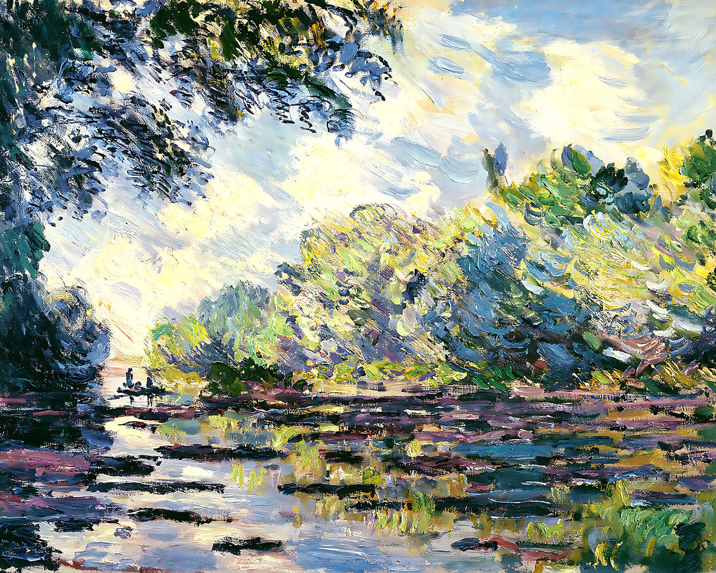 Section of the Seine