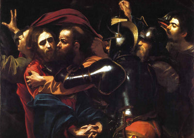 Taking of Christ Fine Art Print 1602 Painting by Caravaggio (6 Sizes)