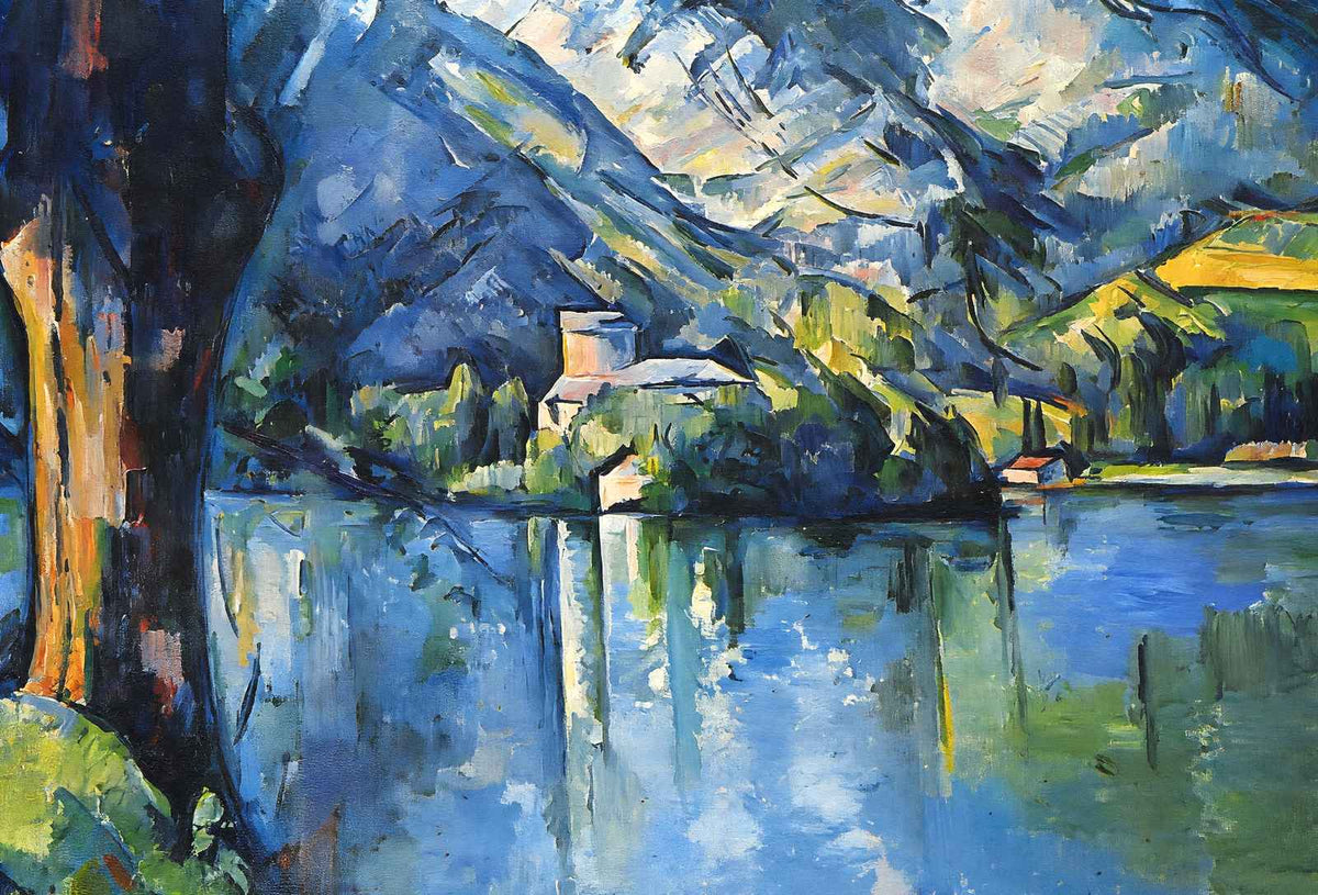 The Lac D'Annecy Art Print 1896 Painting by Paul Cezanne (6 Sizes) - Acid Free