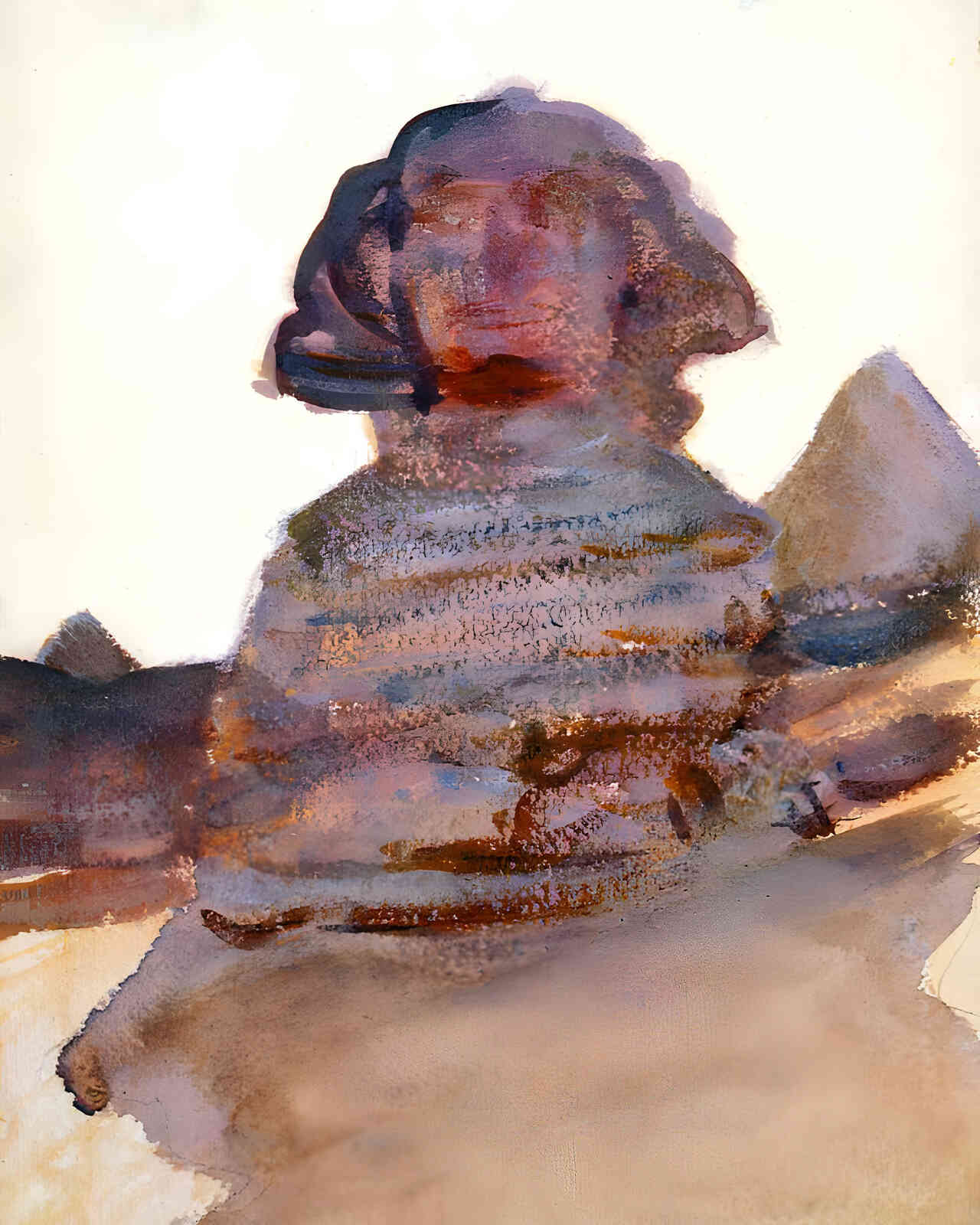 The Sphinx 1891 Painting by John Singer Sargent 8x10" Art Print