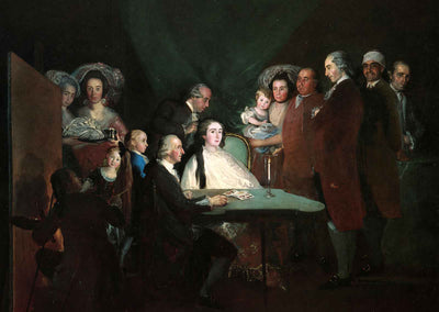 The Family of the Infante Don Luis Art Print 1784 by Francisco Goya (6 Sizes)