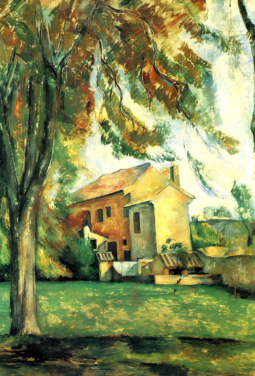 The Pond of the Jas De Bouffan 1878 by Paul Cezanne Fine Art Print (6 Sizes)