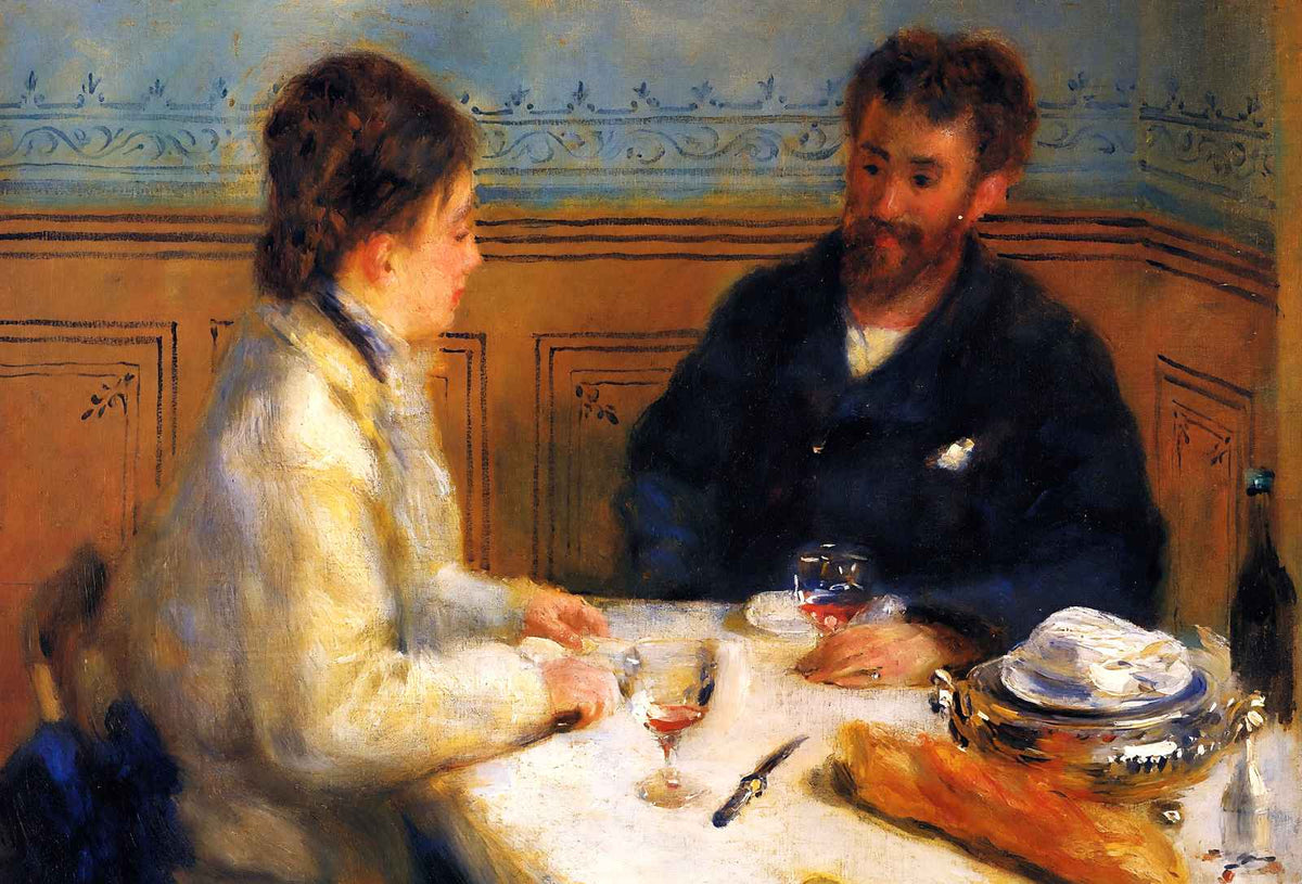 The Luncheon Fine Art Print 1879 Painting by Pierre-Auguste Renoir (6 Sizes)