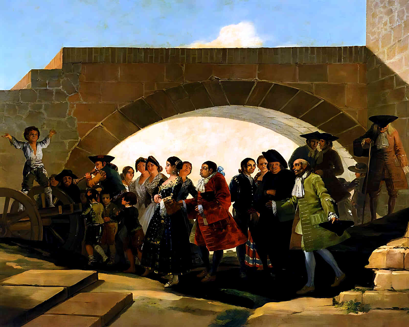 The Wedding Painting by Francisco Goya 8x10" Art Print - Premium Quality