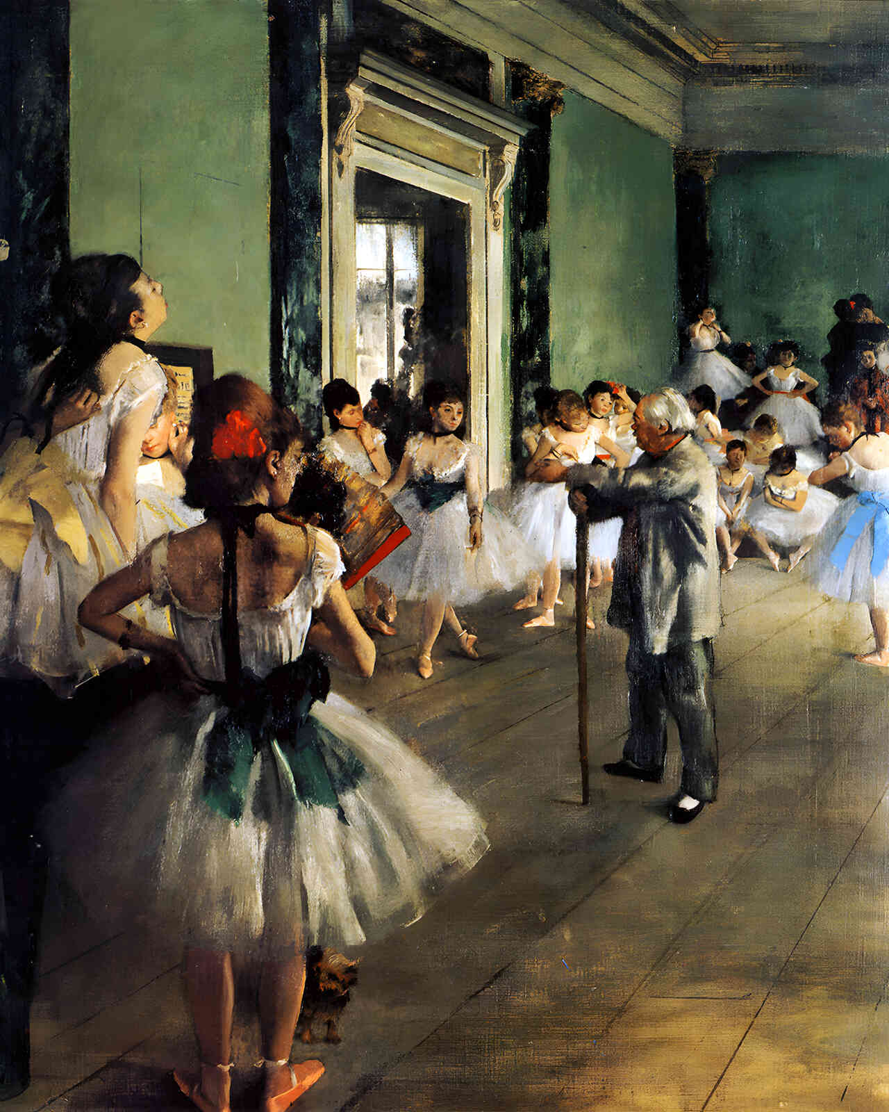 The Ballet Class 1874 Painting by Edgar Degas 8x10" Art Print