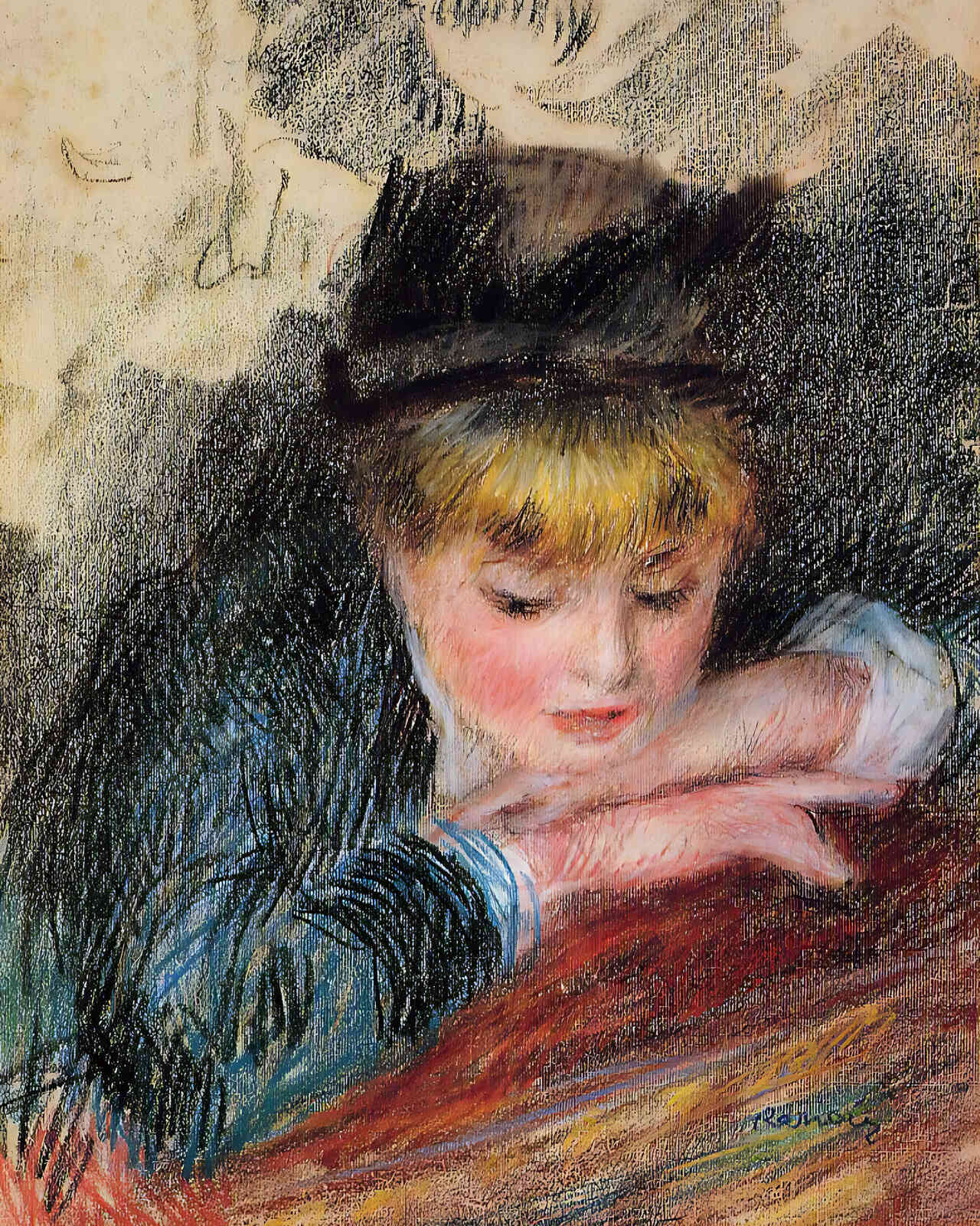 The Loge Painting by Pierre-Auguste Renoir 8x10" Art Print - Acid Free