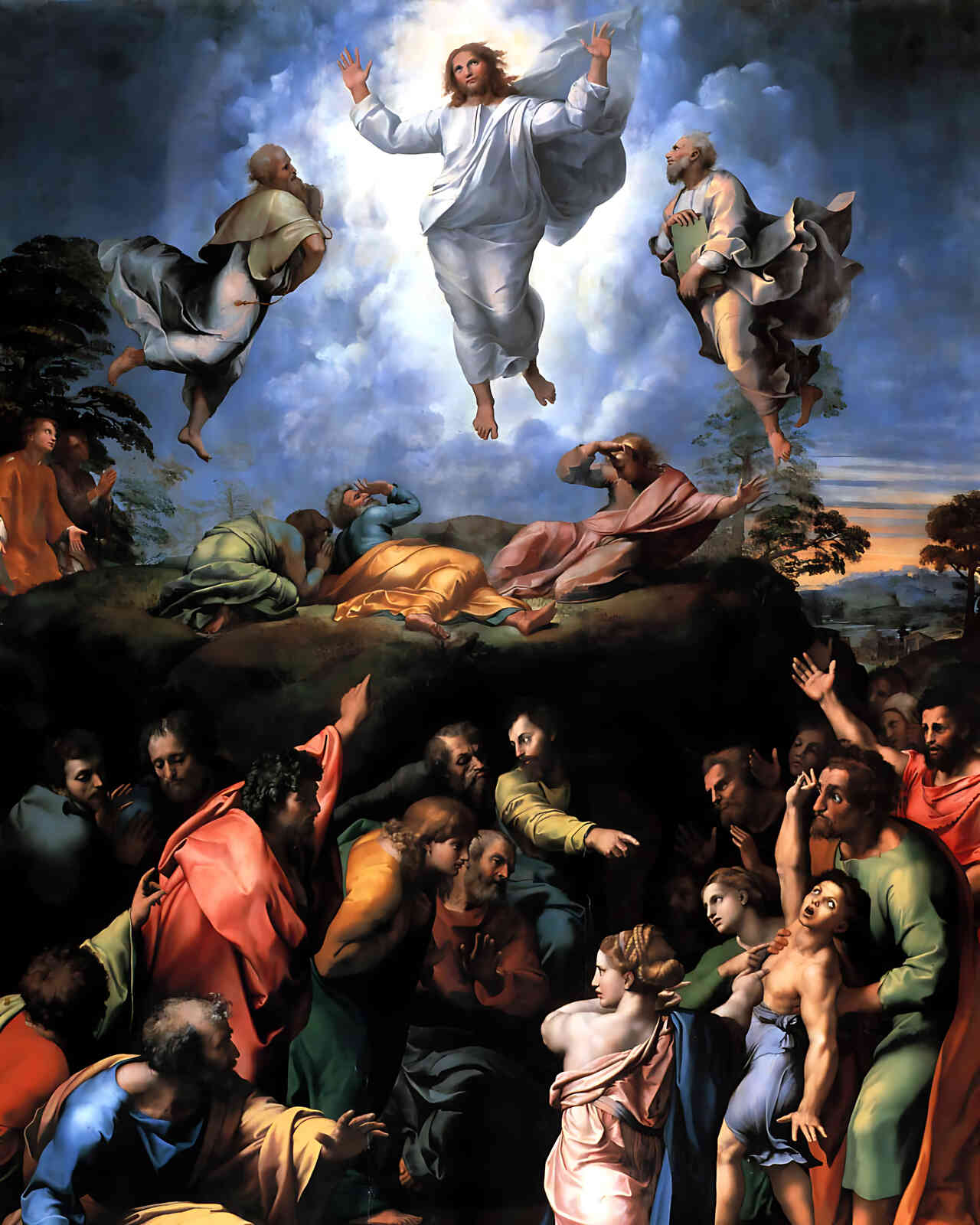 The Transfiguration Painting by Raphael 8x10" Art Print (Premium Print)