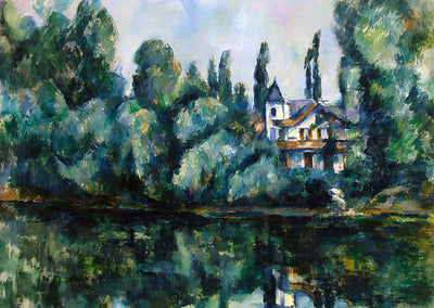 The Banks of the Marne 1888 Painting by Paul Cezanne Fine Art Print (6 Sizes)