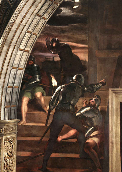 Guards Outside the Prison, Detail from 'the Liberation 1514 Print (6 Sizes)