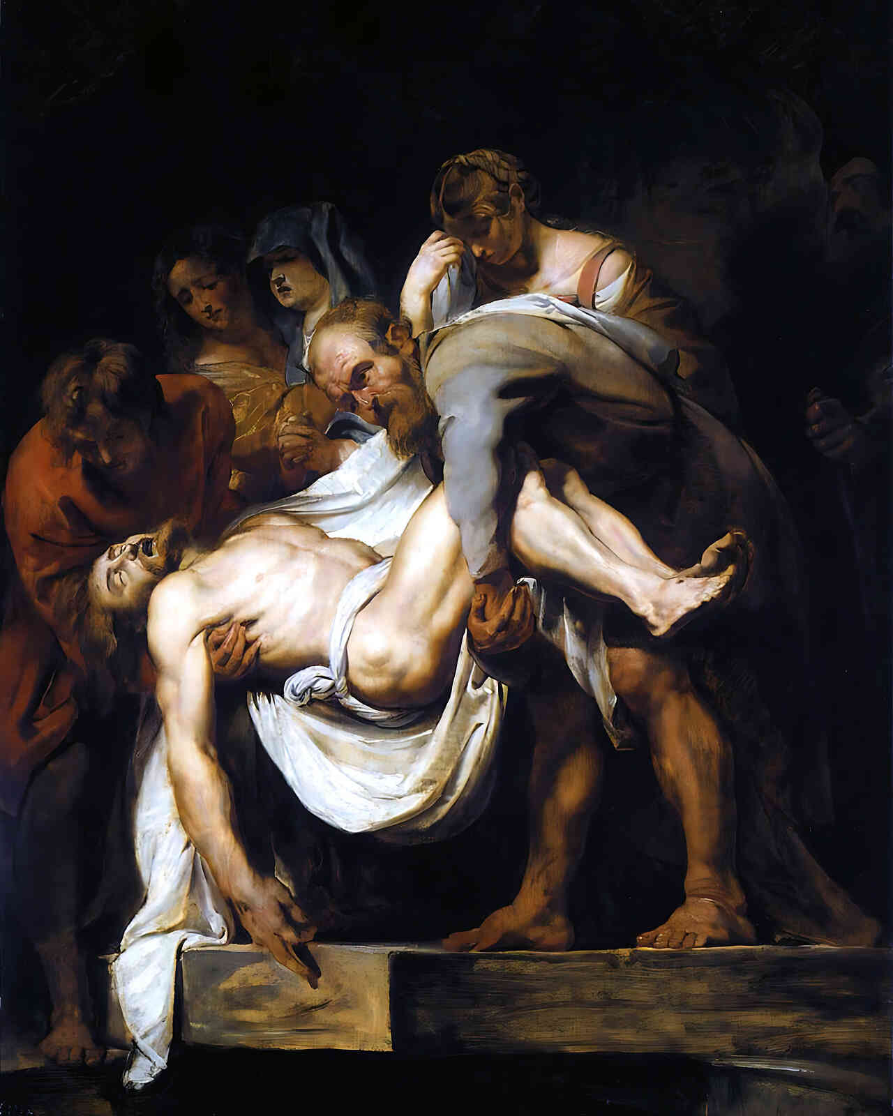The Entombment Painting by Peter Paul Rubens 8x10" Art Print - Acid Free