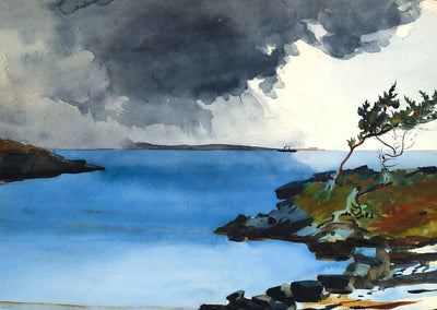 The Coming Storm Art Print Painting by Winslow Homer (6 Sizes) Archival Paper