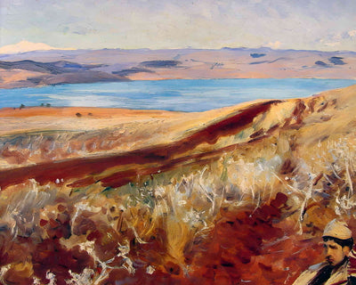 The Dead Sea 1905 Painting by John Singer Sargent 8x10" Art Print