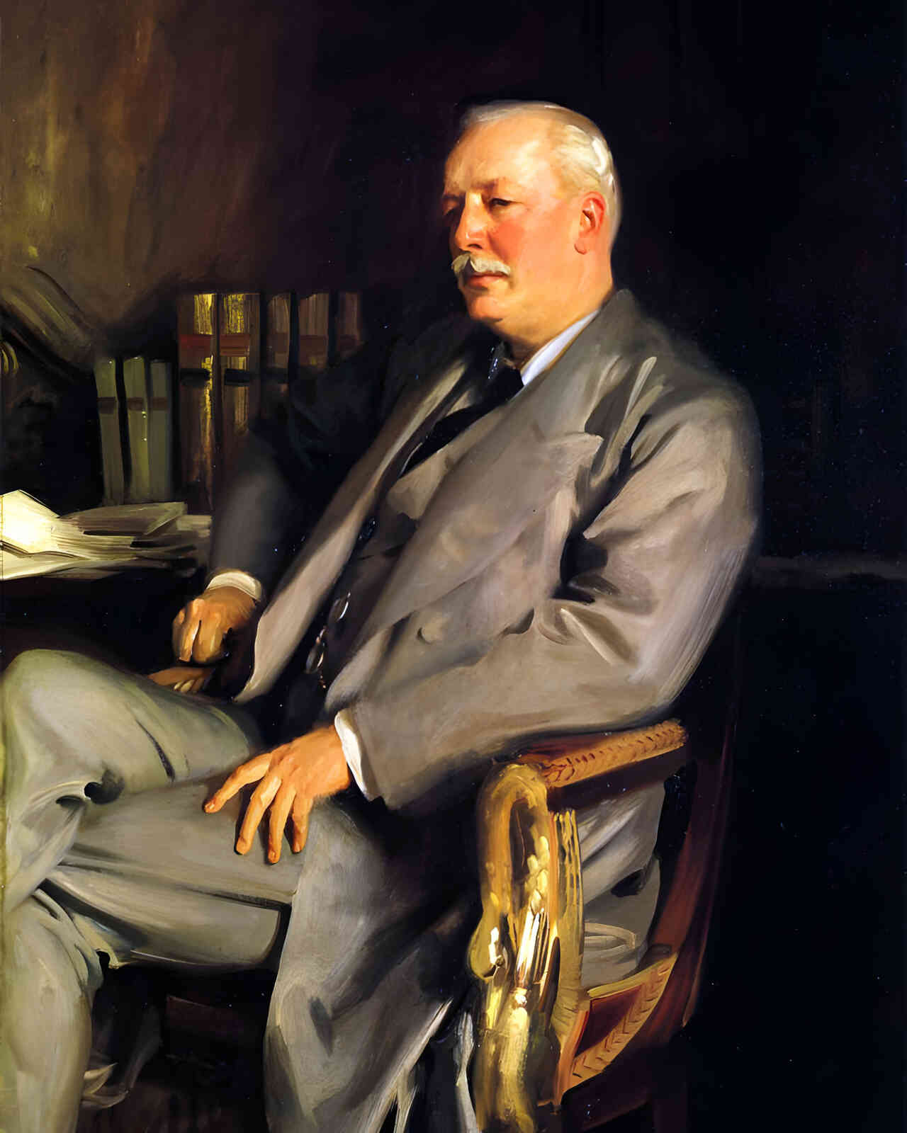 The Earle of Comer 1902 Painting by John Singer Sargent 8x10" Art Print