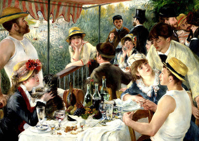 The Luncheon of the Boating Party Art Print 1881 by Renoir (6 Sizes)