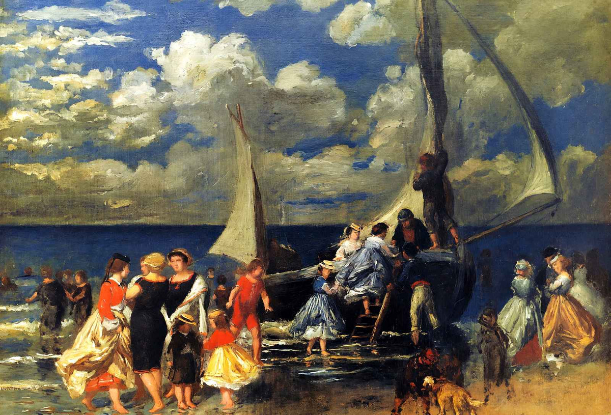 The Return of the Boating Party Art Print 1862 by Renoir (6 Sizes)