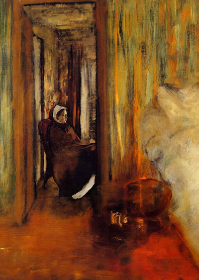 The Nurse Art Print 1873 Painting by Edgar Degas (6 Sizes) - Archival Paper