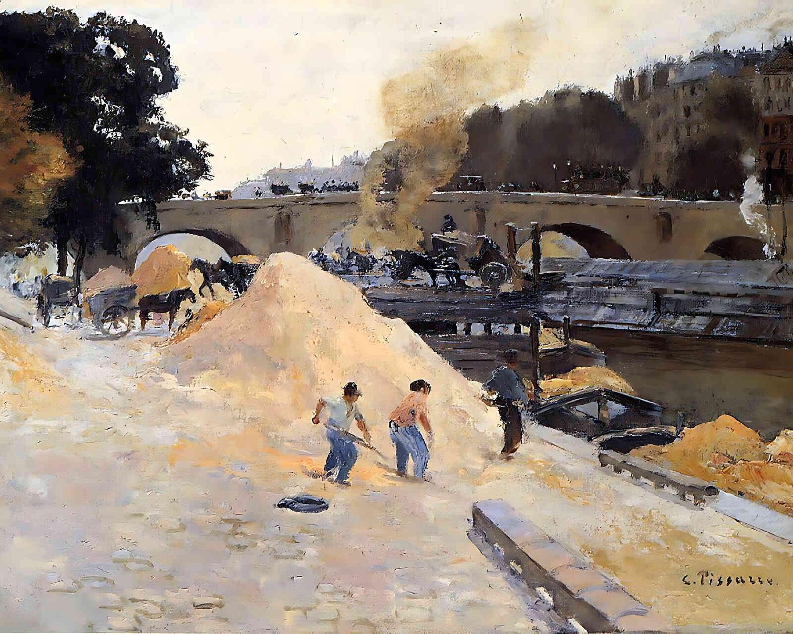 The Banks of the Seine in Paris