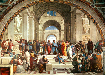 The School of Athens 1511 Painting by Raphael Fine Art Print (6 Sizes)