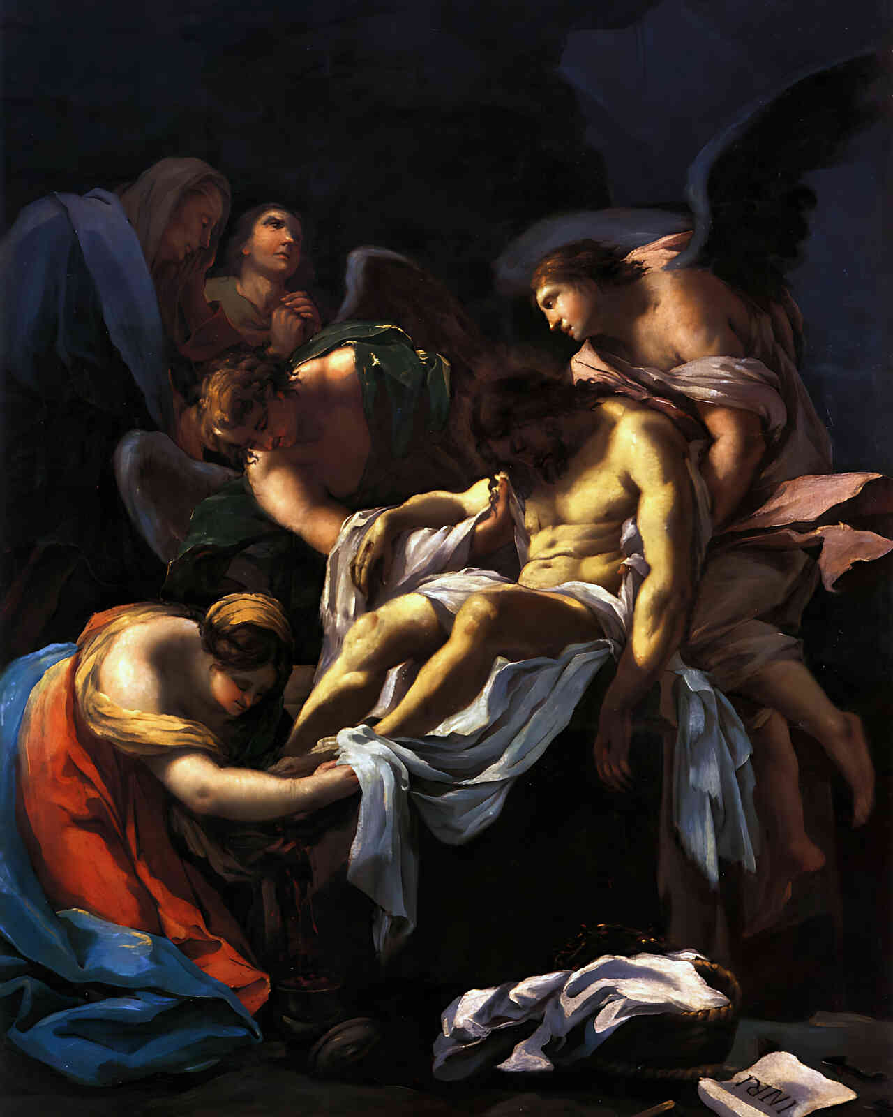 The Burial of Christ Painting by Francisco Goya 8x10" Art Print (Archival Paper)