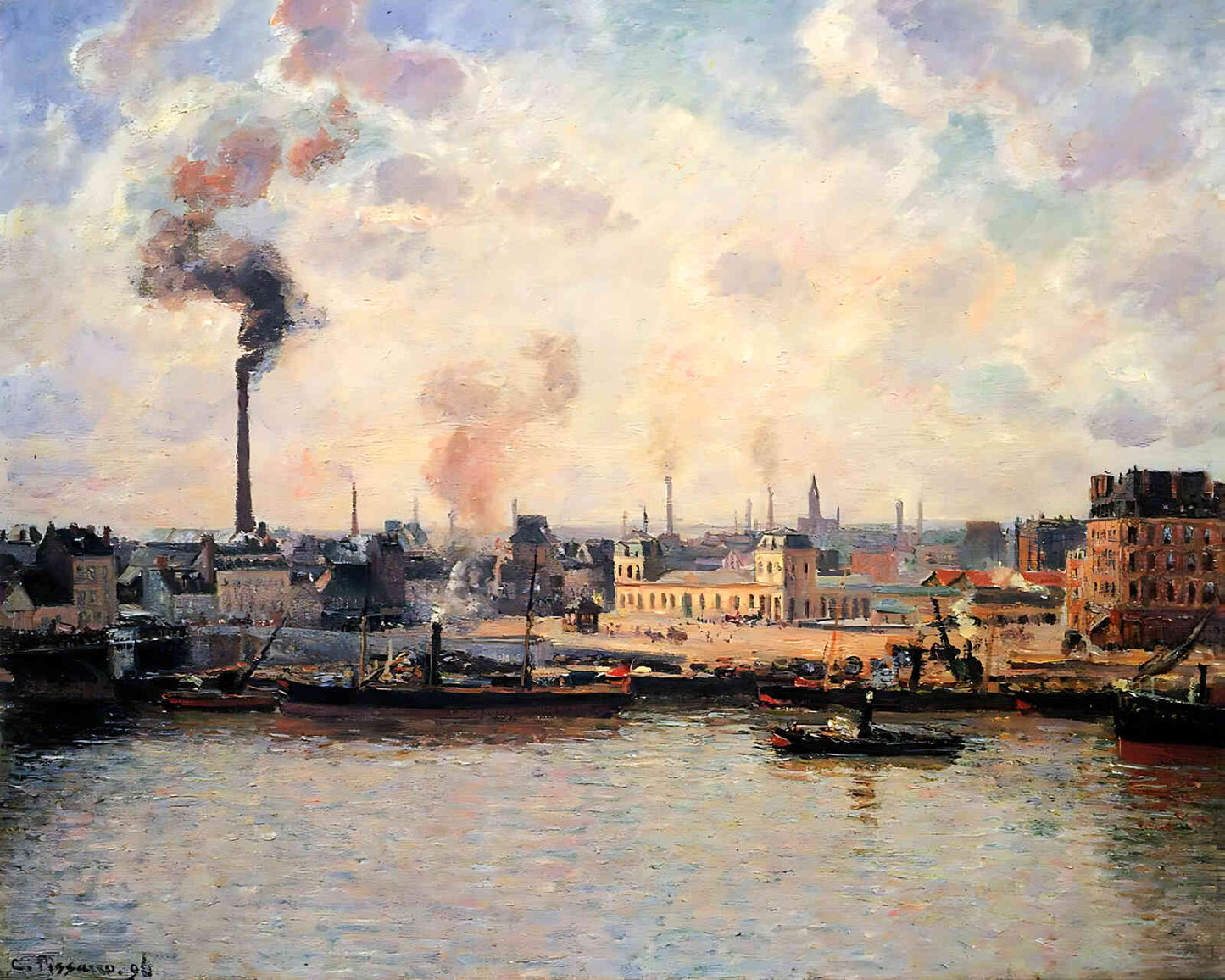 The Saint Sever Quay