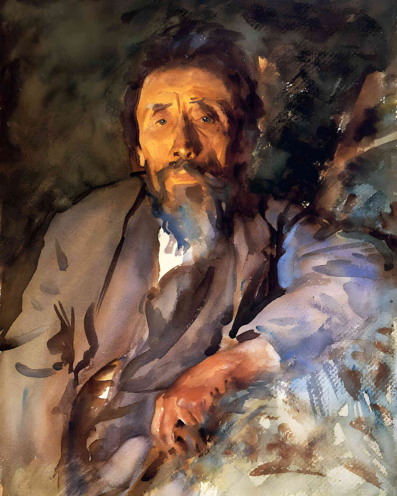 The Tramp 1904 Painting by John Singer Sargent 8x10" Art Print