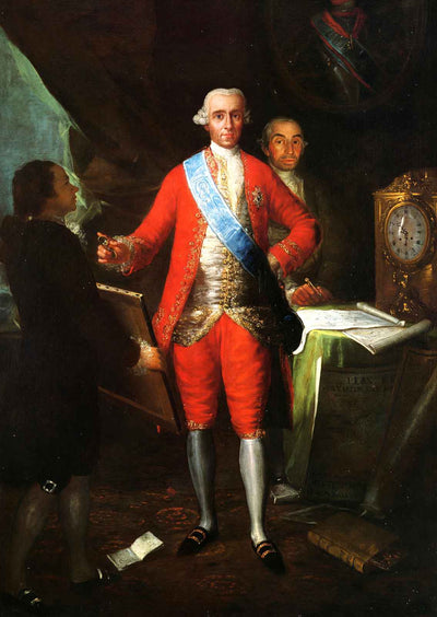 The Count of Floridablanca Art Print 1783 Painting by Francisco Goya (6 Sizes)