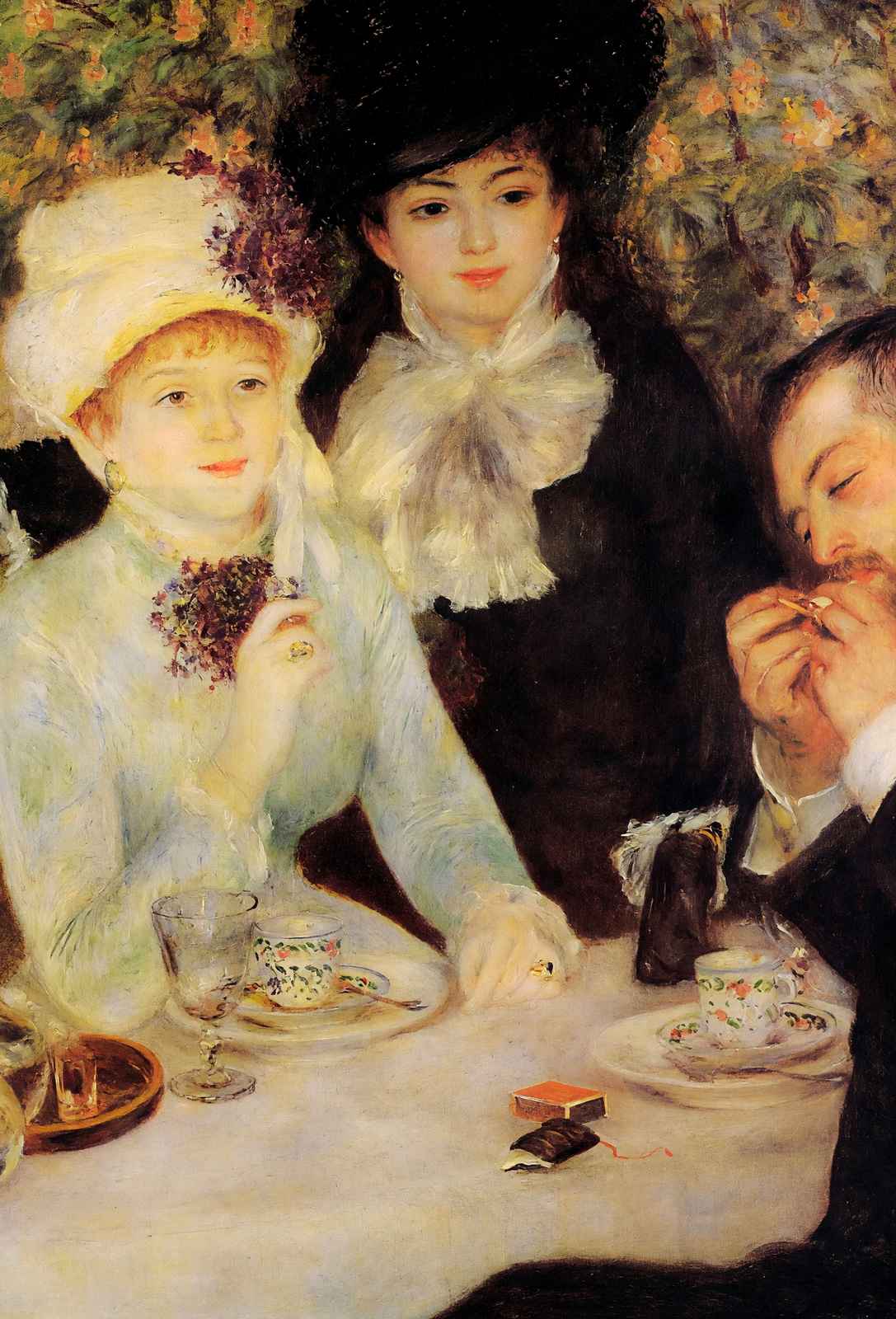 The End of Lunch 1879 Painting by Pierre-Auguste Renoir Art Print (6 Sizes)