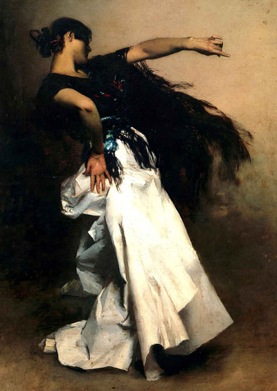 The Spanish Dancer, Study for 'El Jaleo' 1882 by Sargent Art Print (6 Sizes)