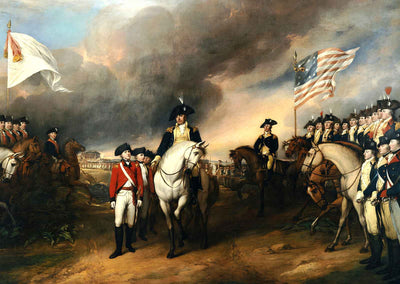 The Surrender of Lord Cornwallis 1820 by John Trumbull Art Print (6 Sizes)