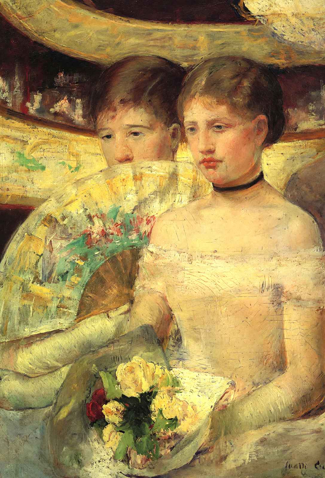 The Loge Fine Art Print 1880 Painting by Mary Cassatt (6 Sizes) - Archival Paper