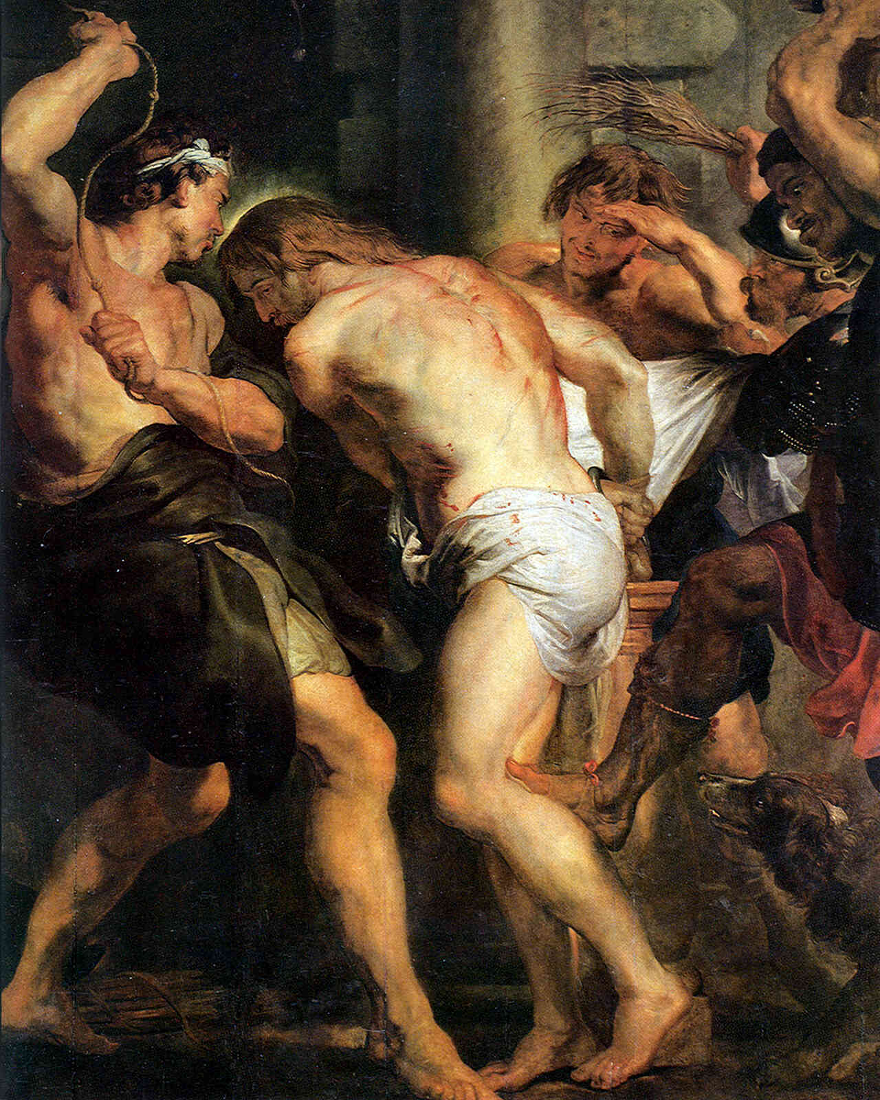 The Flagellation of Christ Painting by Peter Paul Rubens 8x10" Art Print