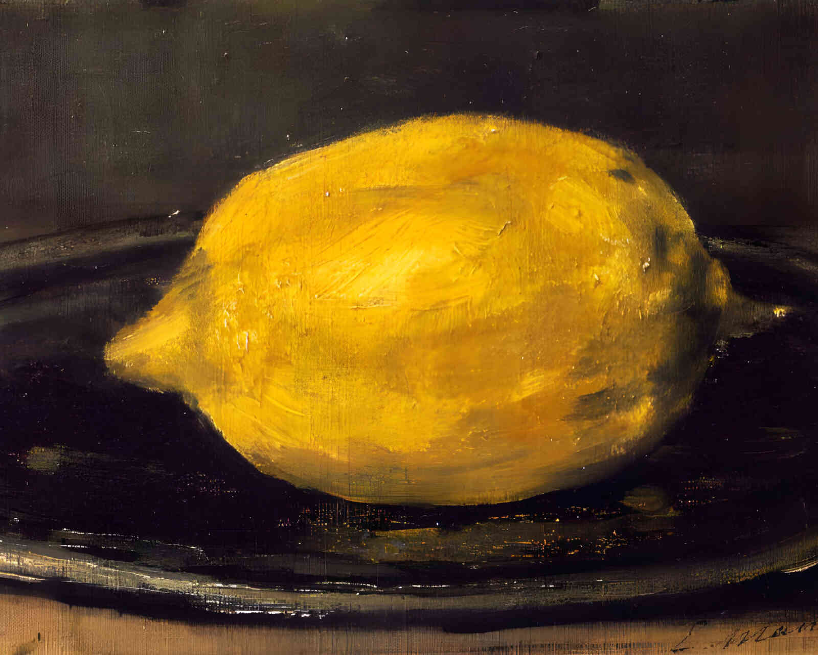 The Lemon 1880 Painting by Edouard Manet 8x10" Art Print