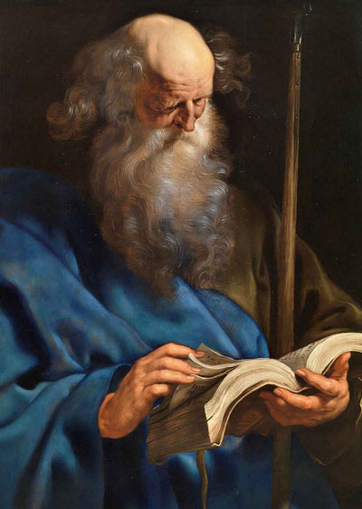 The Apostle Thomas Bible Art Print Painting by Peter Paul Rubens (6 Sizes)
