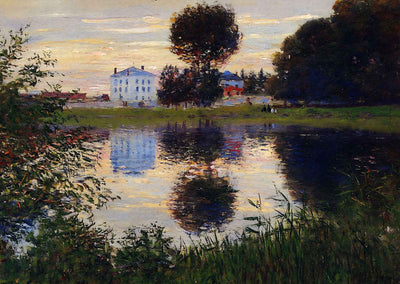 The Ball Shaped Tree, Argenteuil Art Print 1876 by Claude Monet (6 Sizes)