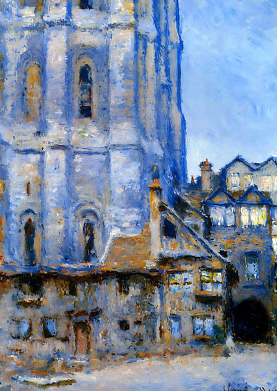 The Cour d'Albane Fine Art Print 1892 Painting by Claude Monet (6 Sizes)
