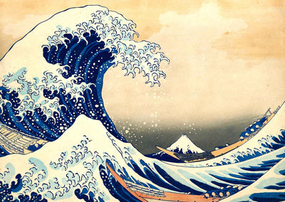 The Great Wave off Art Print Kanagawa by Katsushika Hokusai (6 Sizes)