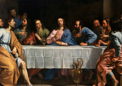 The Last Supper Painting by Philippe de Champaigne Fine Art Print (6 Sizes)